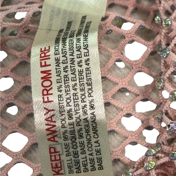 Free People Intimate Low Back filter finish pink rare med NWT MSRP $168 - Picture 8 of 8